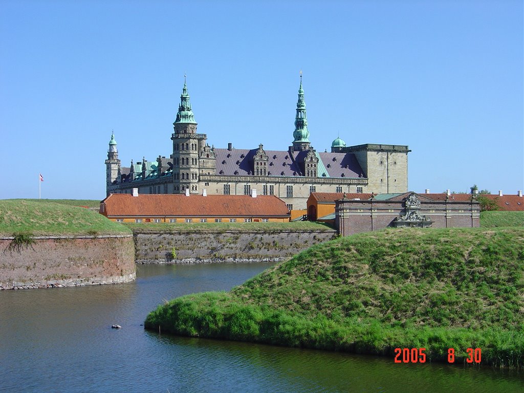 Kronborg fra nord by Bendt Jakobsen