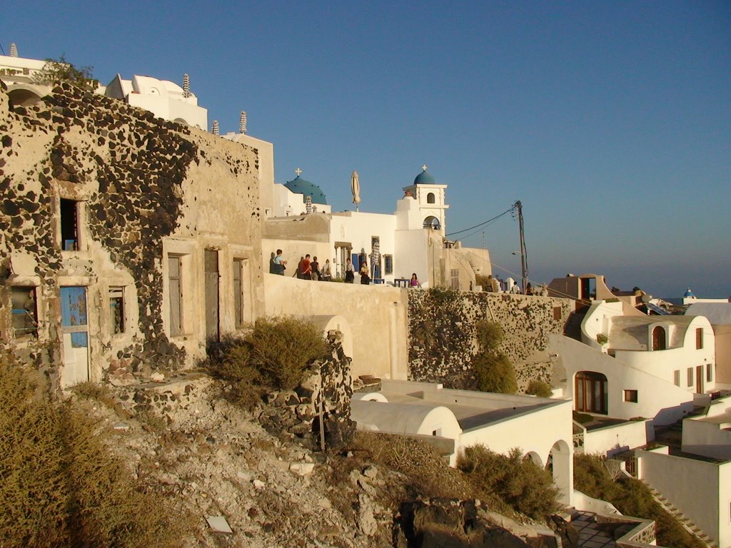 Imeroviglion Village on Santorini by frankbeaven