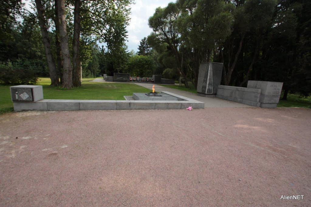 Мемориал павшим во вторую мировую. Memorial to the fallen in World War II. by AlienNET