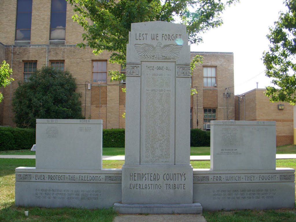 Hempstead County Arkansas War Memorial by Chris_89