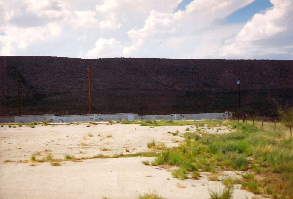 A Wall for nothing in Whites City, New Mexico by MICHAEL  JIROCH  &  www.michaeljiroch.com