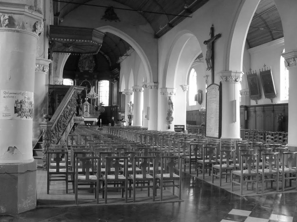 Église Saint-Sylvestre [XVIe, XVIIe, XVIIIe s.] (Rubrouck) by Guy Ferdinande