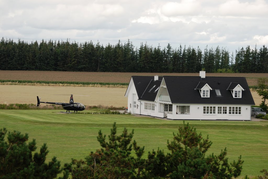 My dreamhouse with a special compagny"car". On the most beatifull island . by John Erlandsen