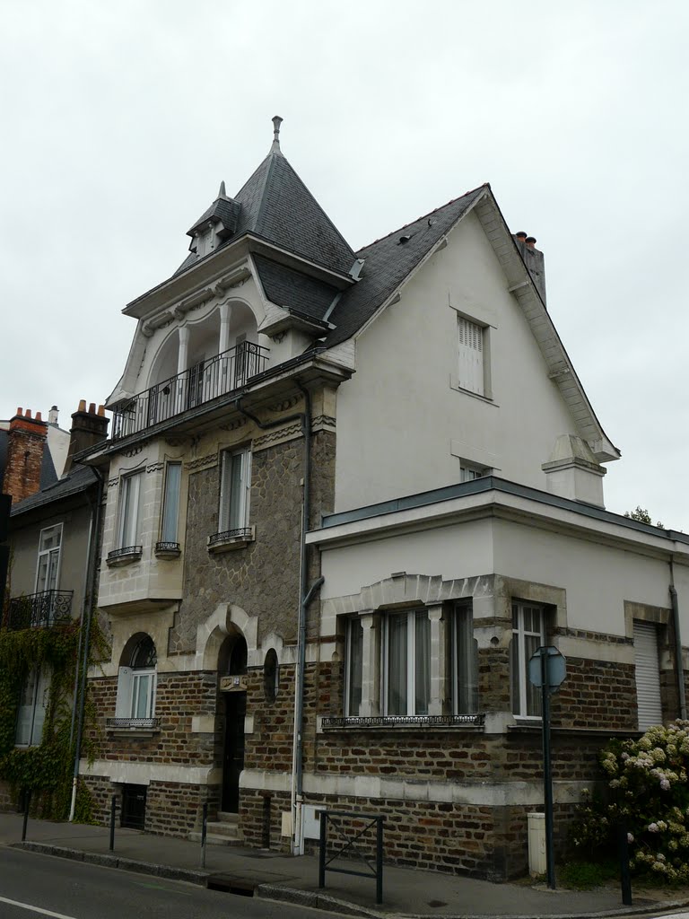 Nantes, rue Félibien, maison remarquable by tofil44