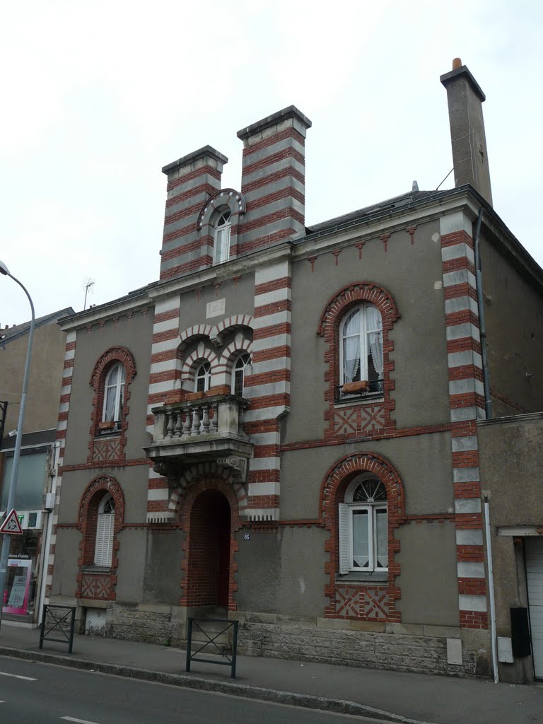 Nantes, rue Félibien, maison remarquable by tofil44