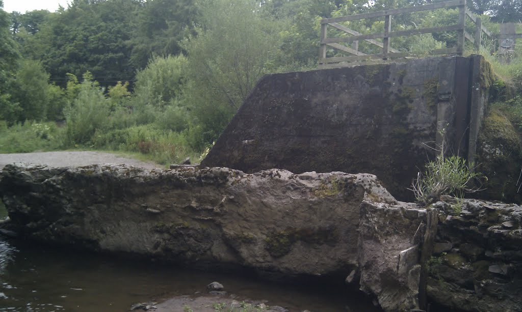 Old mill wall by Dermot Sheehan