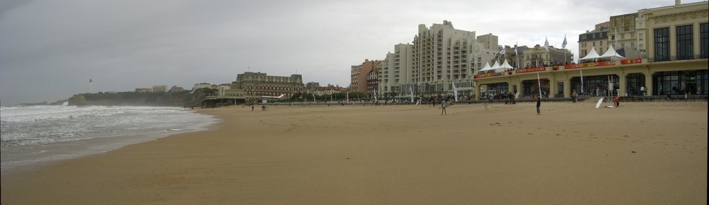 La plage de Biarritz [Octobre 2007] by Alex NICOLAS - www.l…