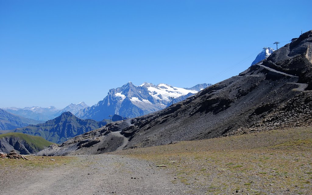 Berg Wandertour Schilthorn 2.973m - Mürren 1.650m by Hans J.S.C. Jongstra