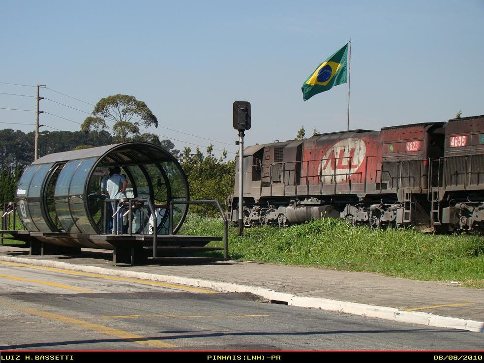 Estação Tubo e o Trem by Luiz H. Bassetti