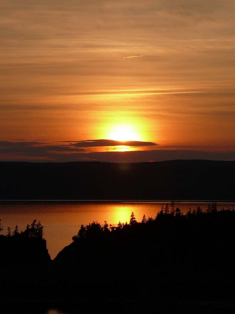 Sunset at Cape Enrage by David Rooney