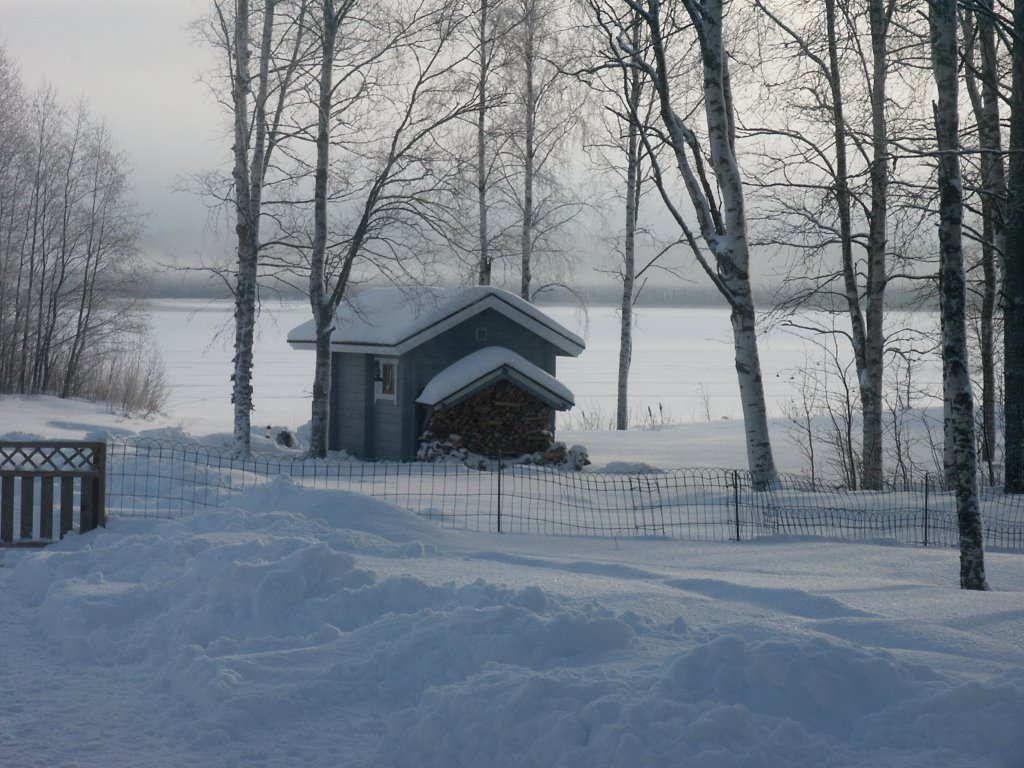 Sauna 2 at Lake Ponnejärvi by kaukoset