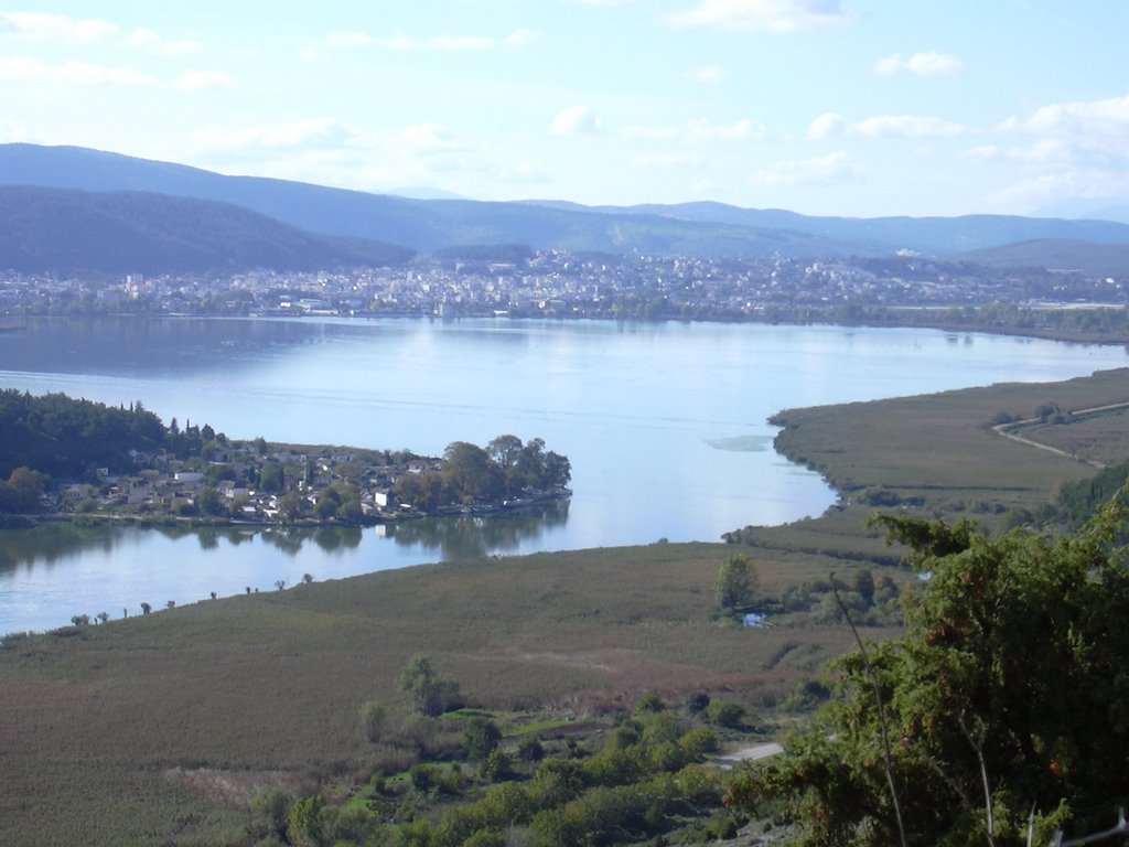 IOANNINA FROM MITSIKELI by Gianni Lydia