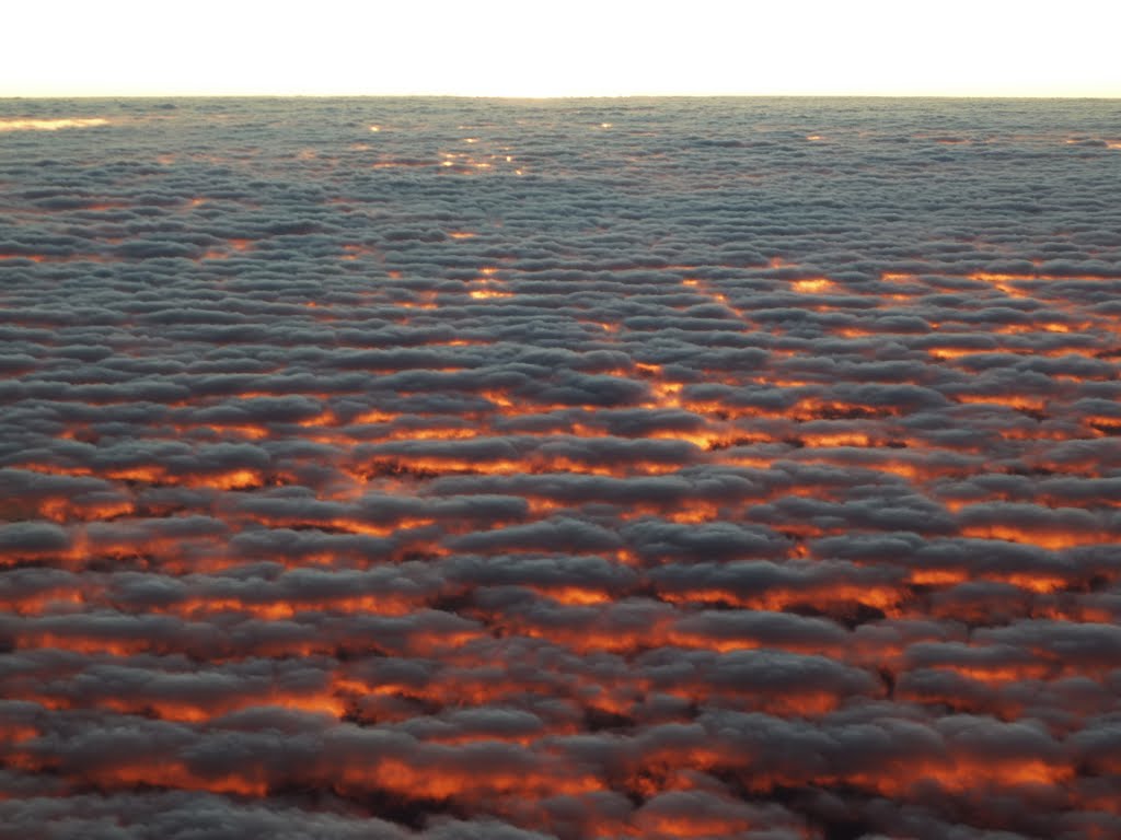 View From the Airplane - Sunset - CE - BR by Paulo Targino Moreira Lima