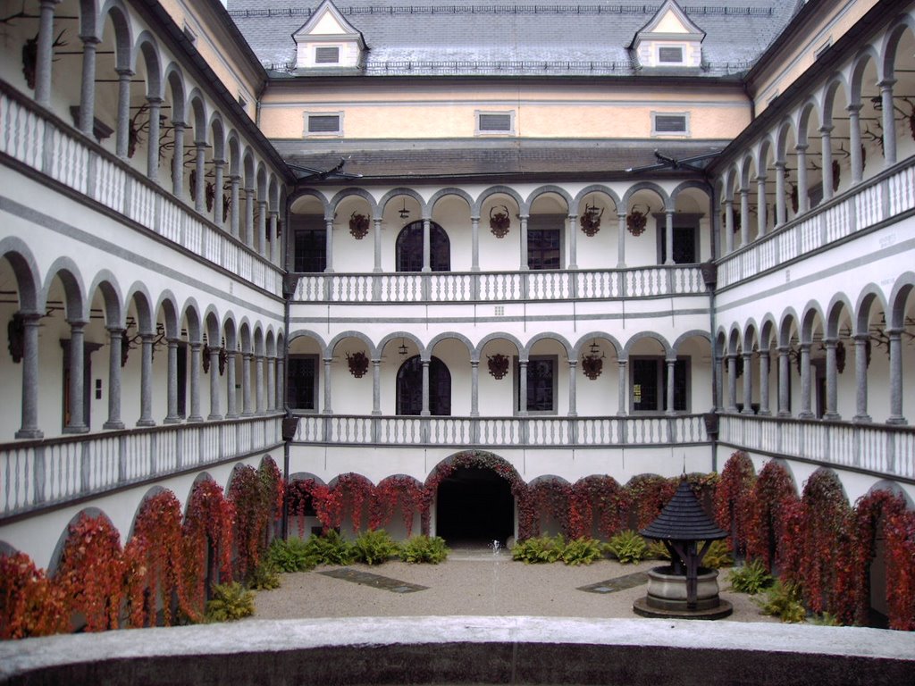 inner yard of Greinburg by F.Bakker