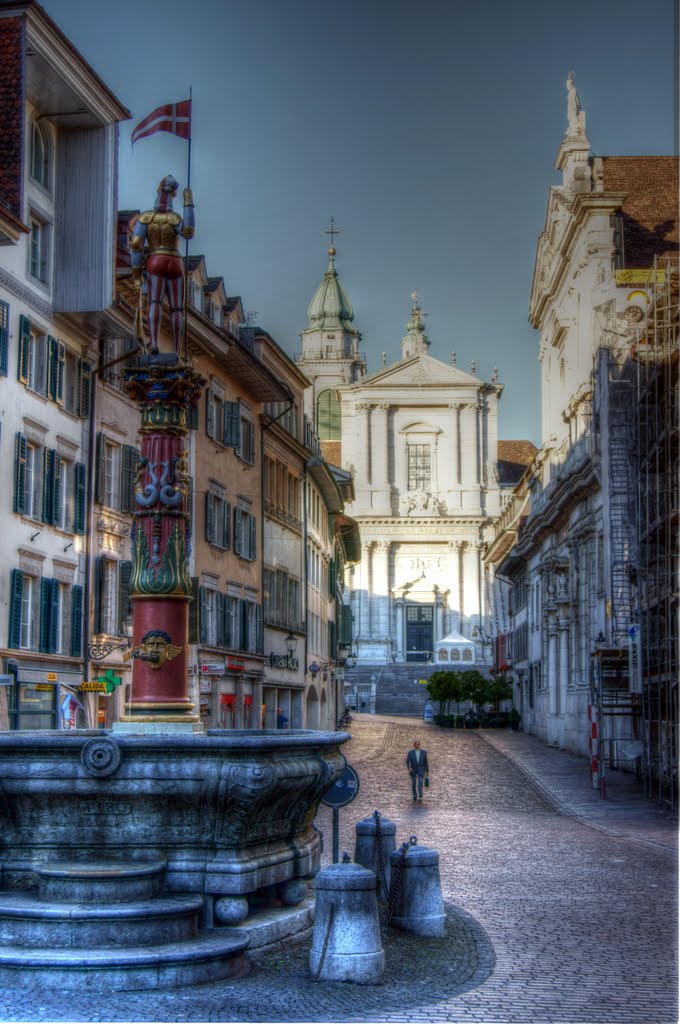 Kathedrale St. Urs und Viktor by Willi Luntzer