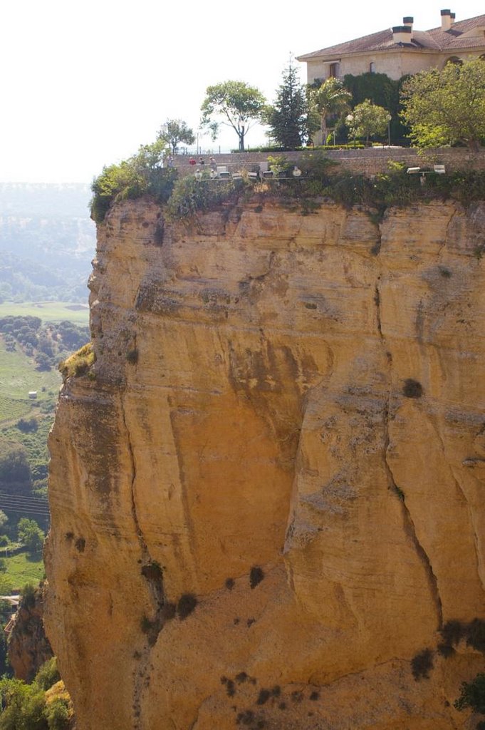 High cliffs Ronda Spain by GCabanita