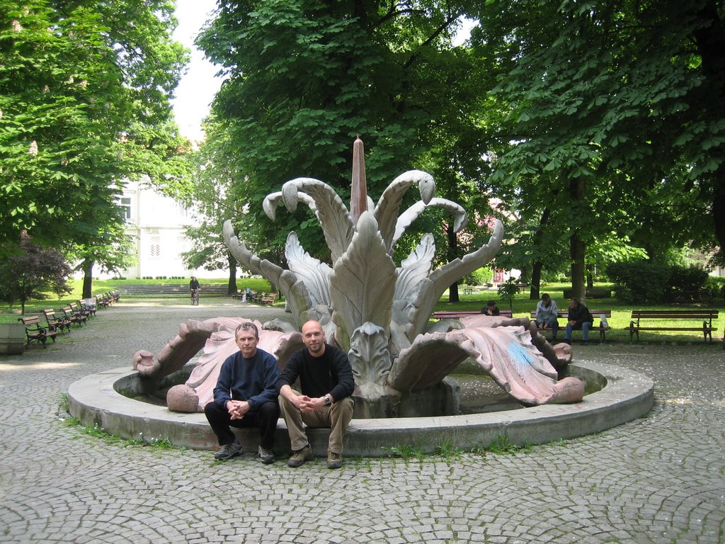 Public park in Sremska Mitrovica, Serbia. by Topograf