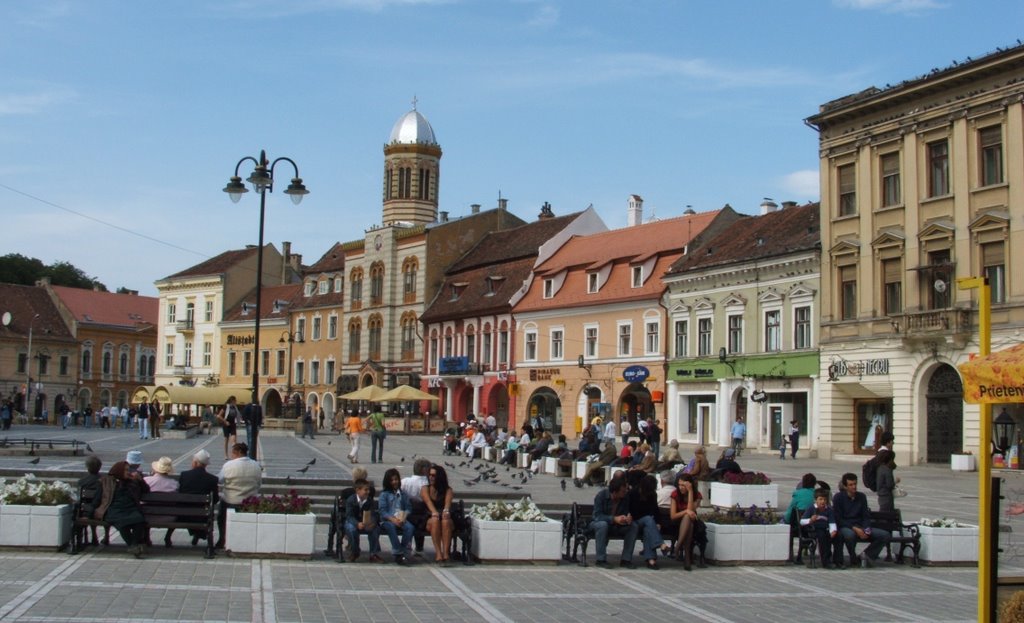 Brassó, főtér by gyurkone