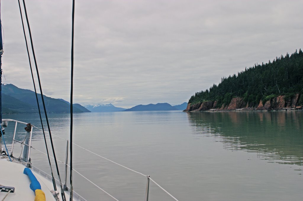 Looking out the Taku by Ed Hand