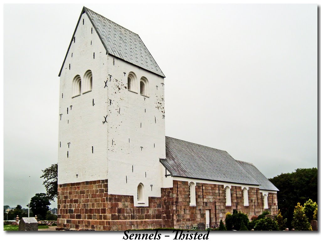 Sennels kirke - Thisted by Claude David