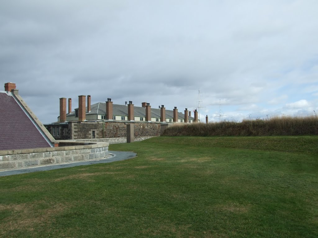 At the top of Citadel Hill by Amanda Wood