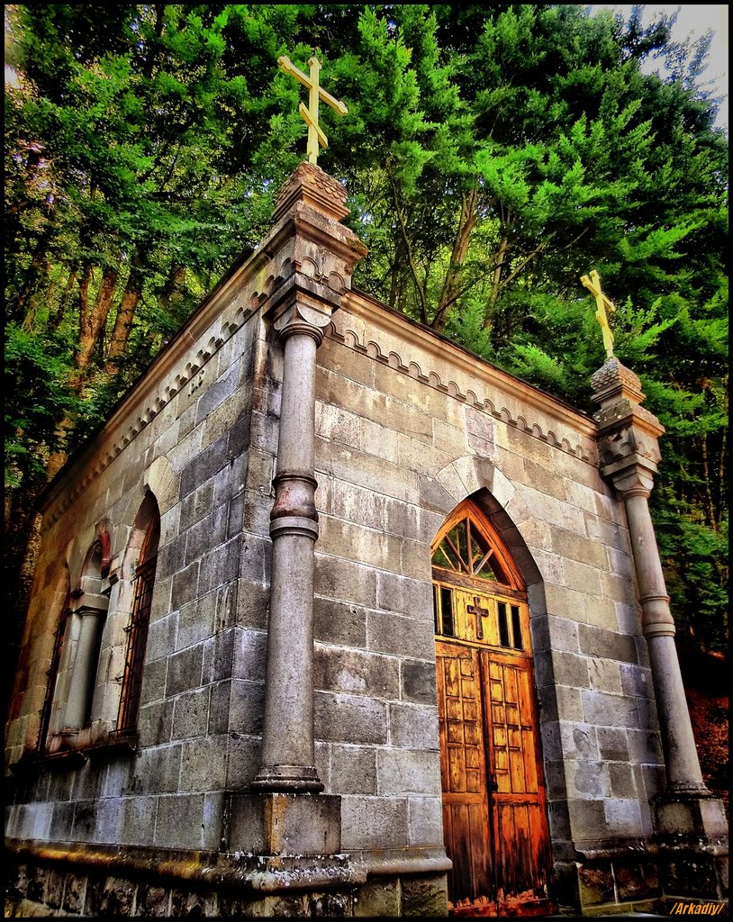 Chapel in the mountains of Crimea by Arkadiy_