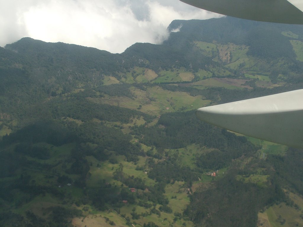 Above Bogota city, Colombia by Andrej Paušič