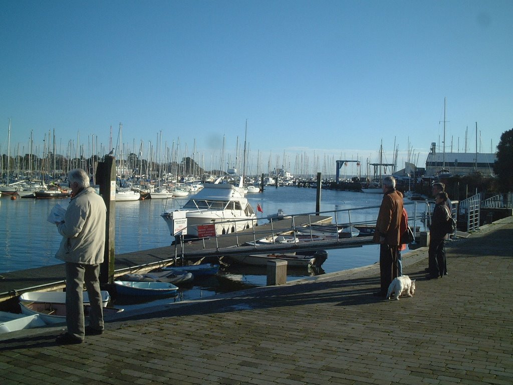 Lymington Quay by Connie Pearce