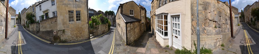 Odd streets panorama by fat-freddies-cat