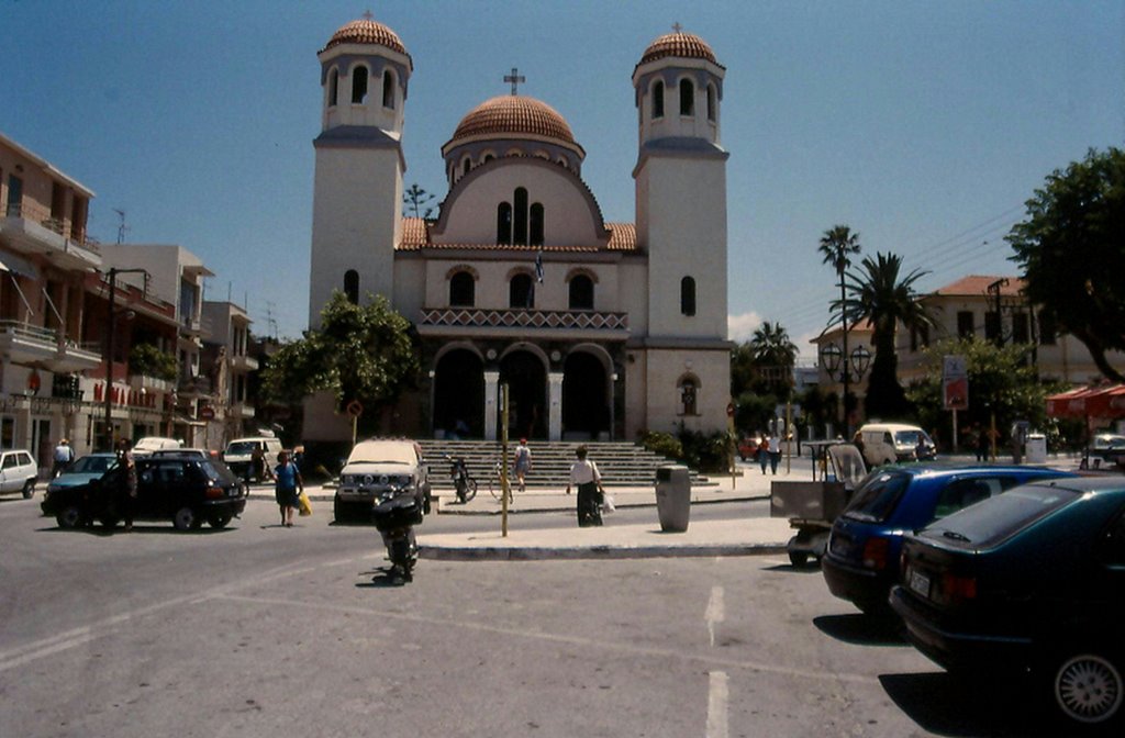 Rethymno: church 4 martyrs, juni 1998 by JoDeRo