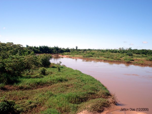 Rio do Peixe (under SP-563) - upstream by Jailton Dias