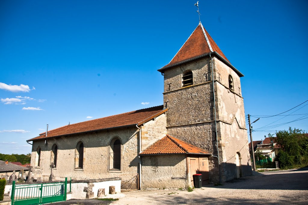 Eglise d'Autrécourt sur Aire by Cyril Auboin