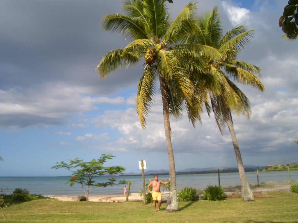 Fiji beach by niki-laos