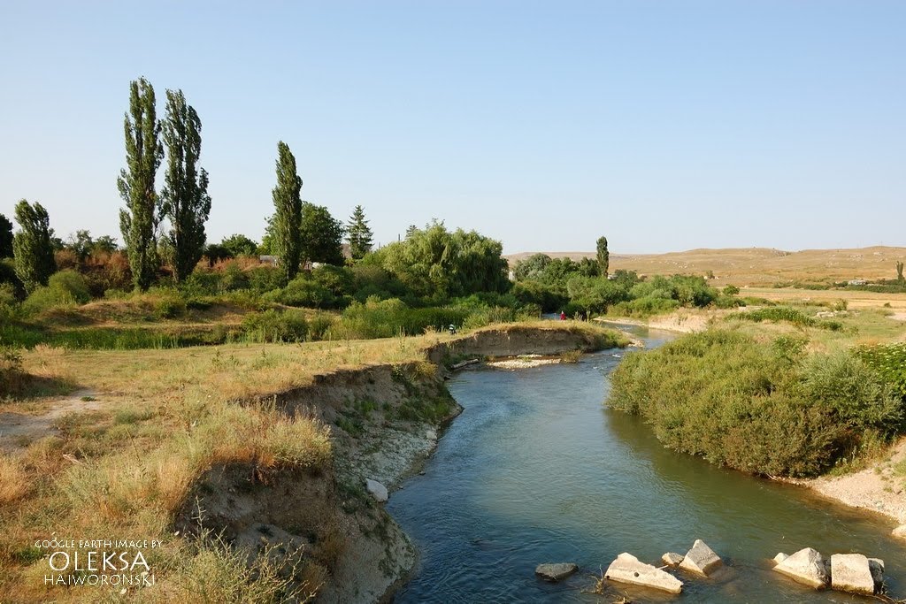 The Qarasu River by Oleksa Haiworonski