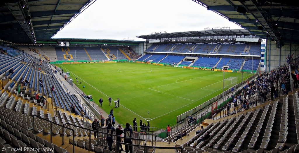 Bielefelder Alm (Schüco-Arena) - Stadium, Homeground DSC Arminia Bielefeld by Martin Jendrichowski