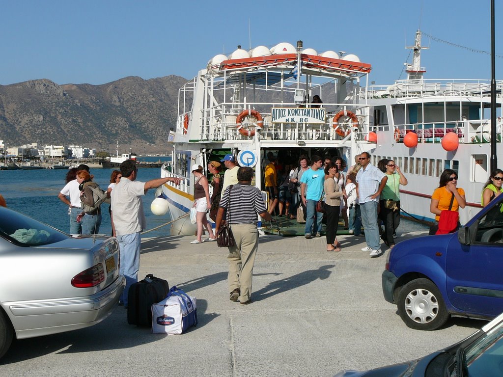 Insel Kos, Hafen in Kardamena, Bild 1 by Werner Becker