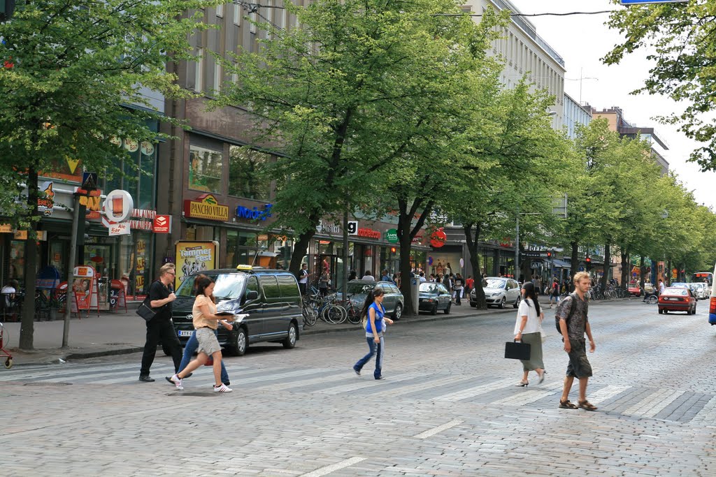 Main street in Tampere (Enlarge!) by Markus Nikkilä Photoshooter86