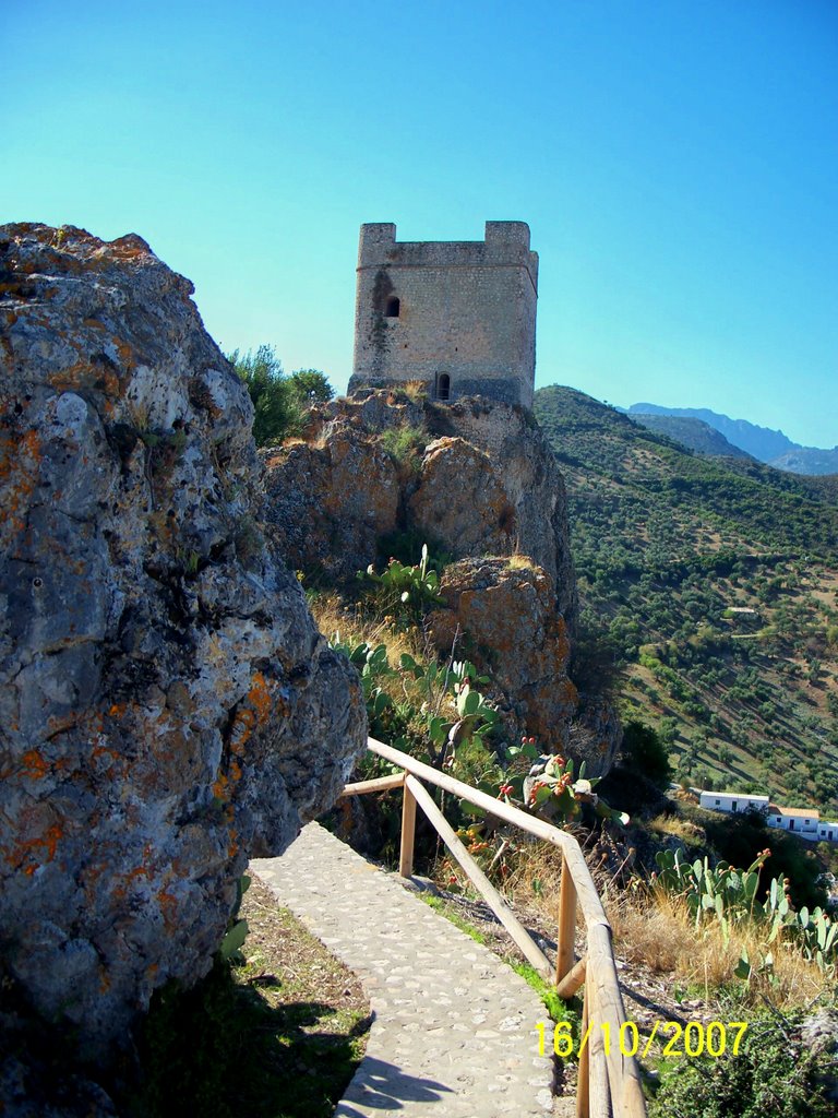 Castle at Zahara by Moander