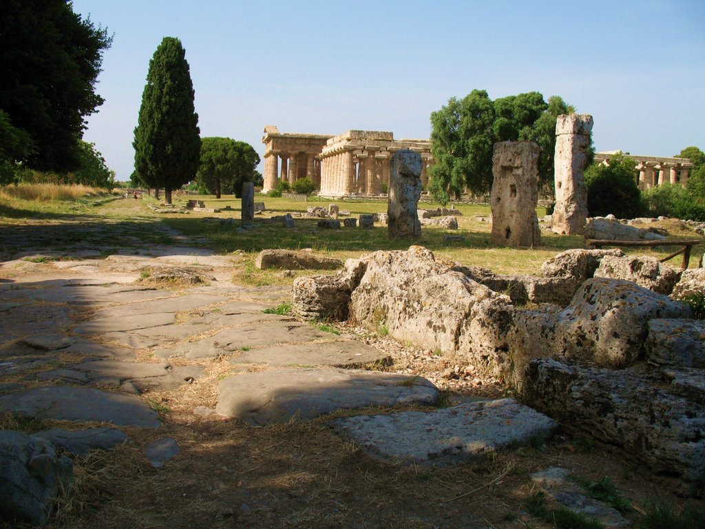 Templi greci a Paestum by perapendio