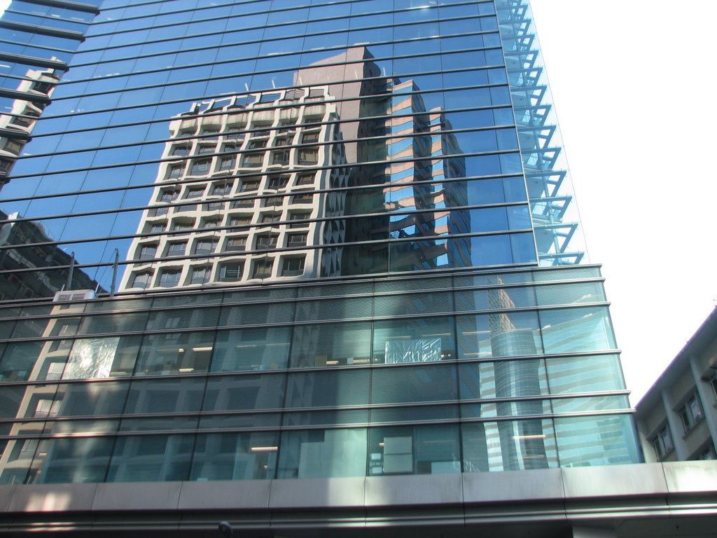 Wan Chai Skyscraper Reflections by 124330160