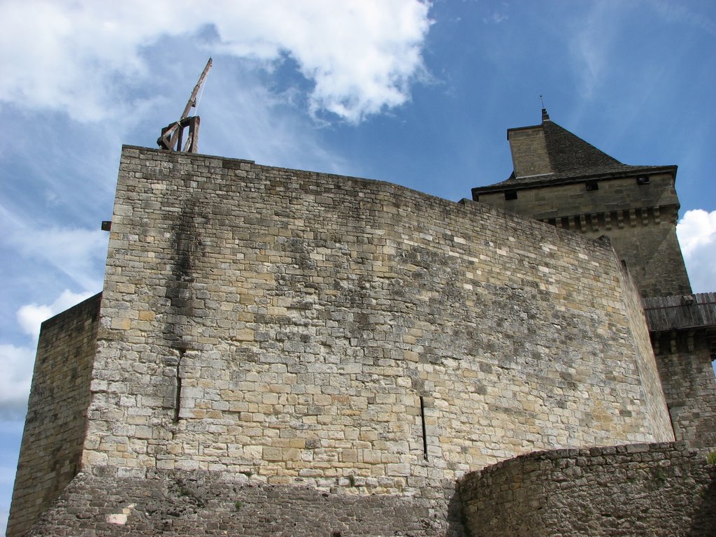 Le Château de Castelnaud by DESRENTES ERIC