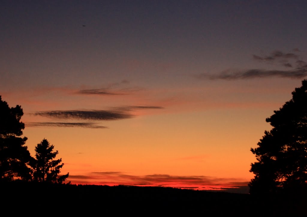 Late july sunset from Askehaugåsen by observer74