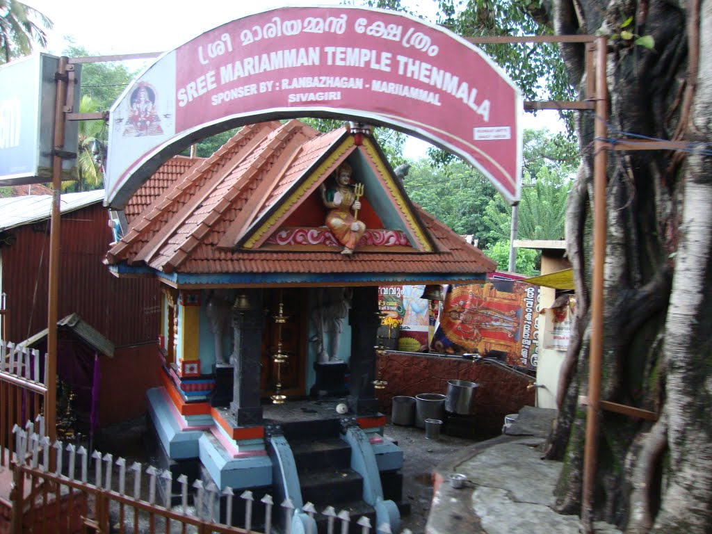 Shri Maariyamman Temple Then Mala under a Big Tree 2152 by dhanasekarangm