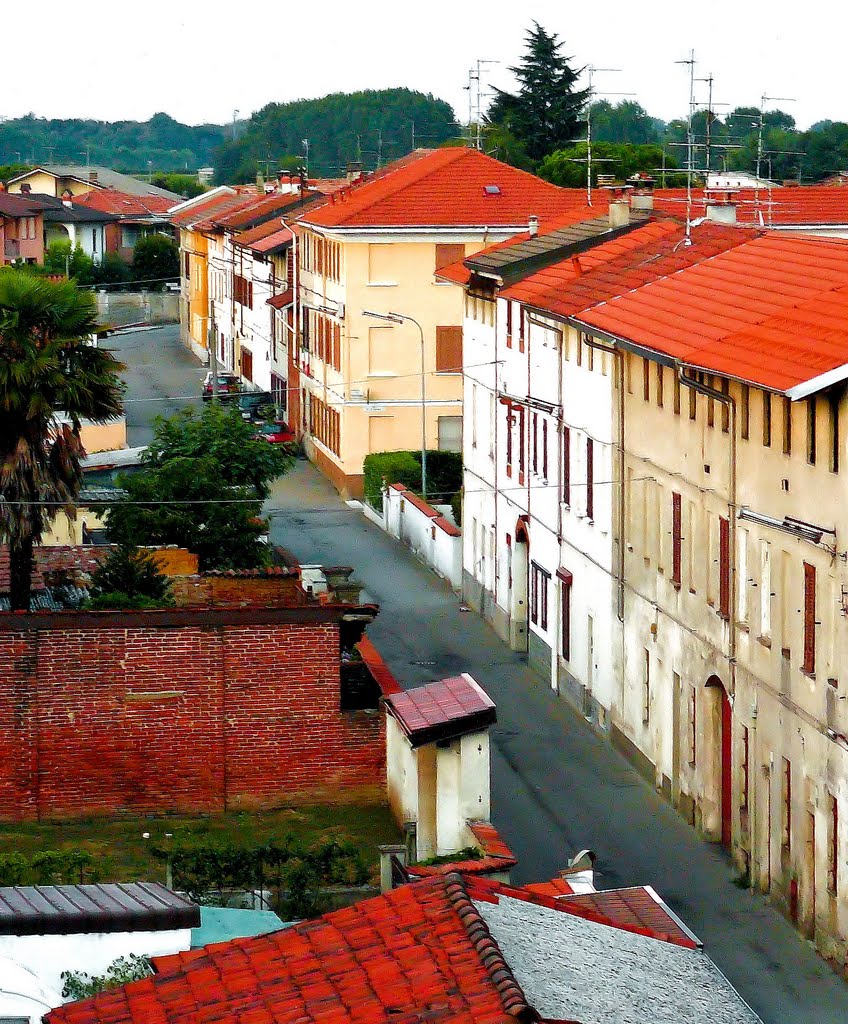 Galliate - View on the roofs 05 - Via San Martino by Aries935