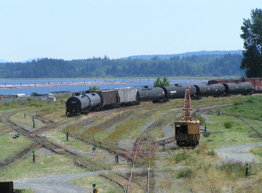 Nanaimo Rail Yard by thejosephsolution