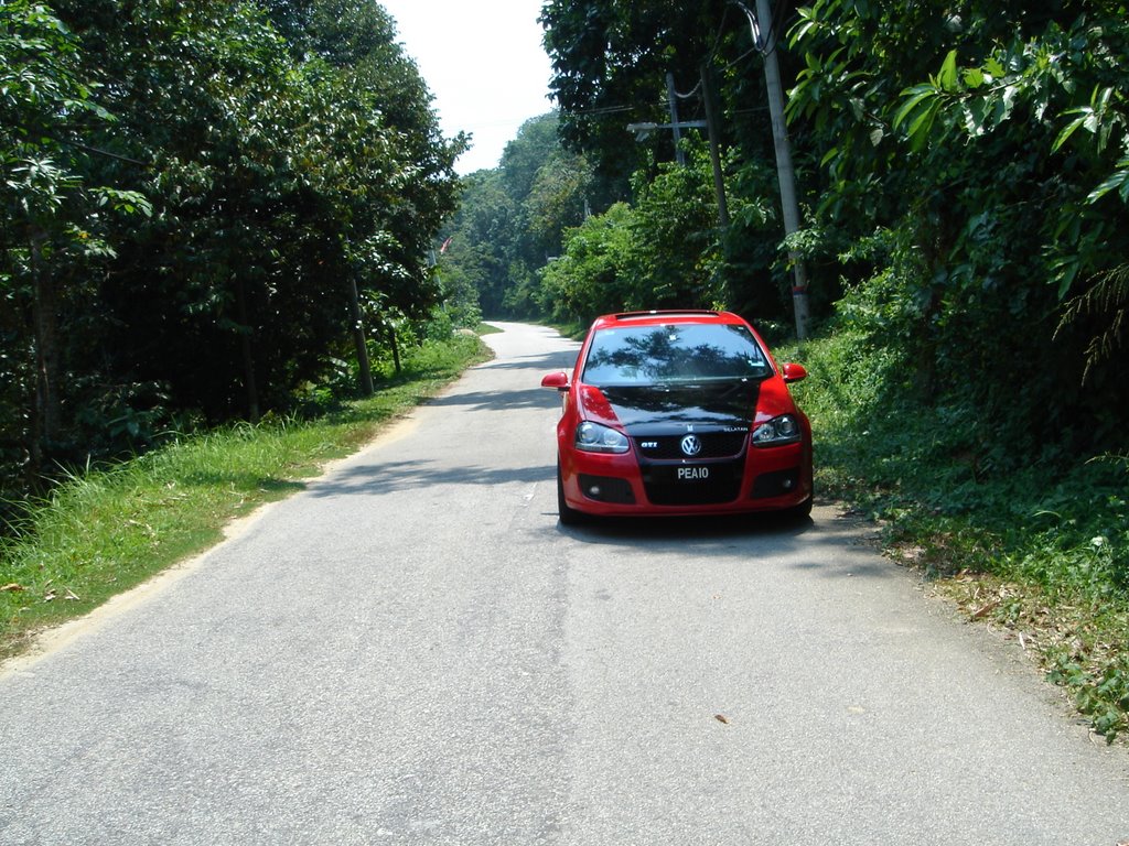 VW Golf MKV GTi on road trip to Grik, Perak by philip lim