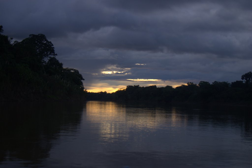 Sunrise on Amazon by Rahula Perera