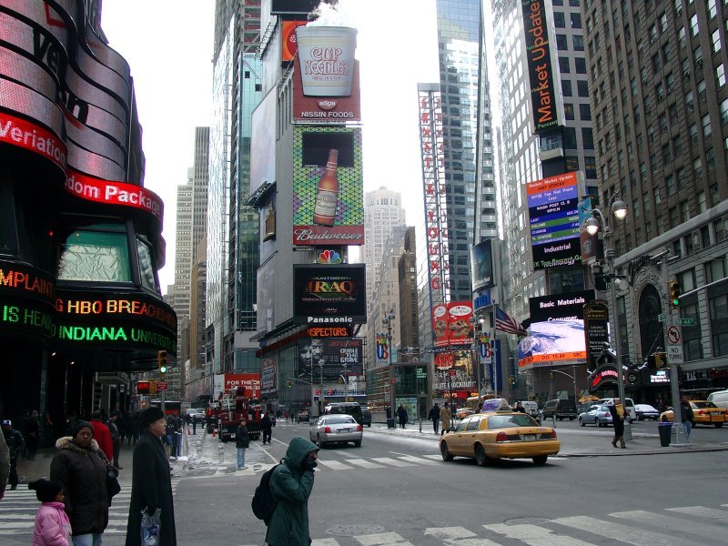 Times Square by Christian Schweiger