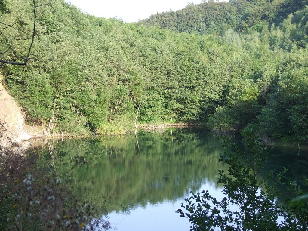 Der Oberlübber Bergsee by Andreas Edler