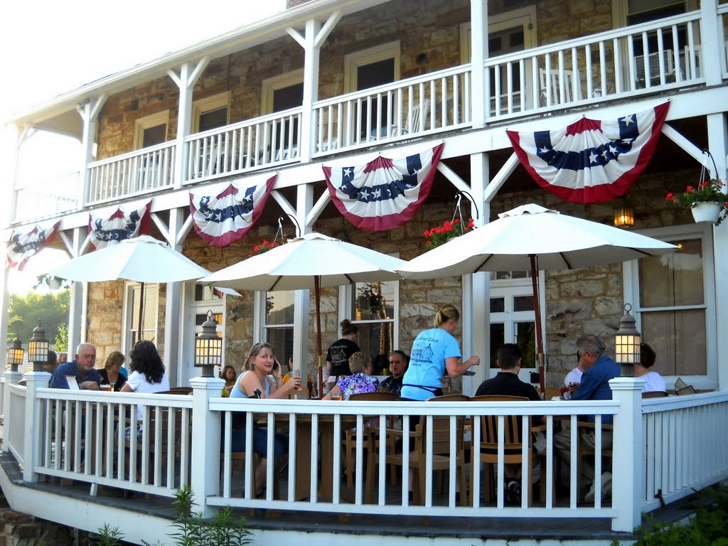 Jean Bonnet Tavern, Historic Lincoln Highway, Route 30, 6048 Lincoln Highway, Bedford, PA, circa 1760s by Mean Mister Mustard